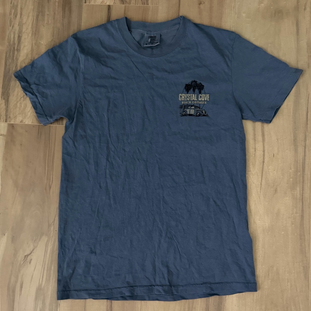 Comfort Colors Slate Blue Tee